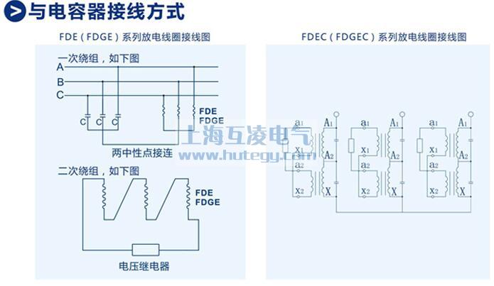 FDGE35放電(dian)線(xiàn)圈接線(xiàn)圖圖